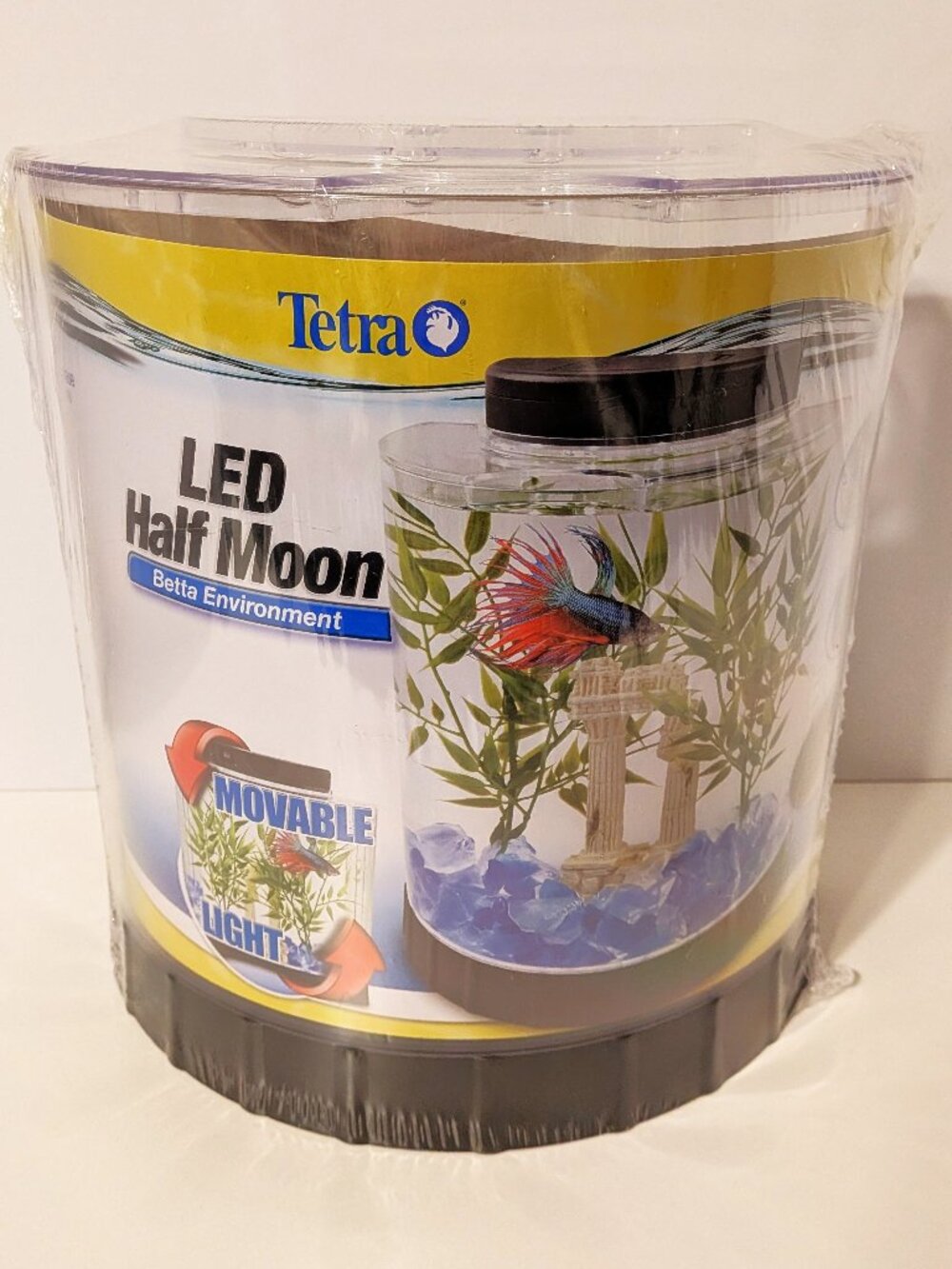 Tetra LED Half Moon Fish Tank Bowl Led Lights 1.1 gallon tank  BRAND NEW SEALED